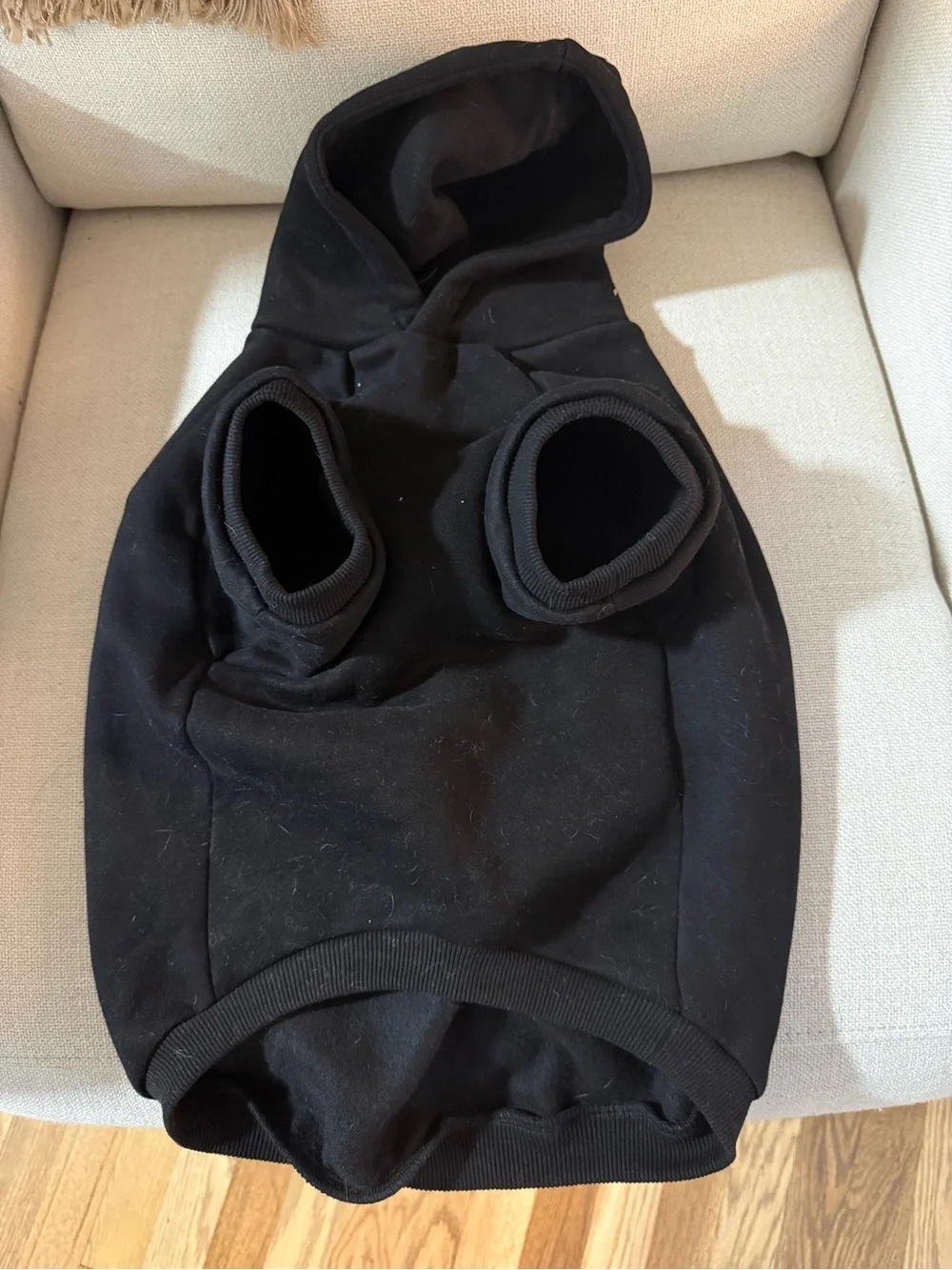 COMFRT Black Dog Hoodie